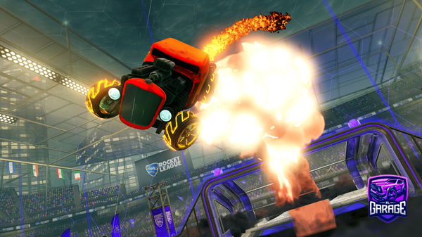 A Rocket League car design from DJ_EM3RALD