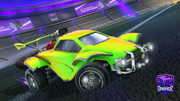 A Rocket League car design from TrotDatBoi