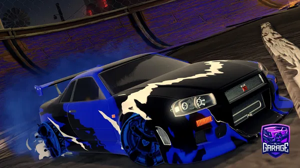 A Rocket League car design from UltraBasedSigma