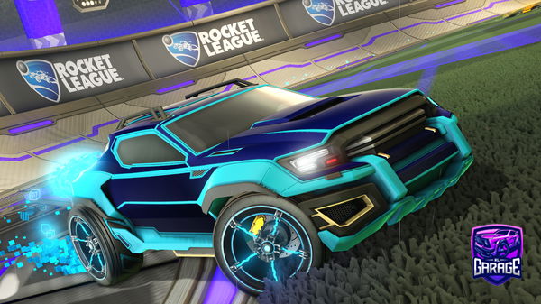A Rocket League car design from Forgotchair