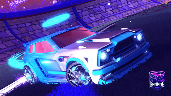 A Rocket League car design from nitro_robot21