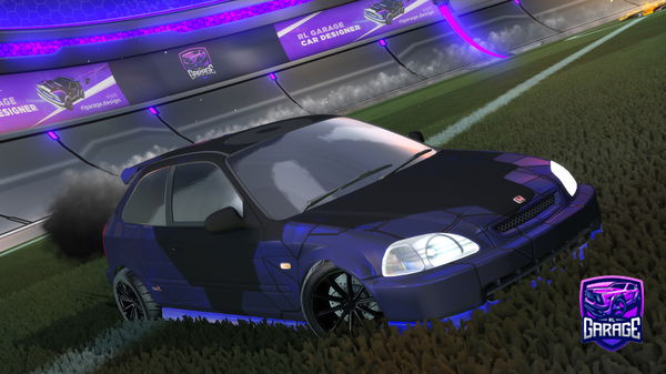 A Rocket League car design from Razviul