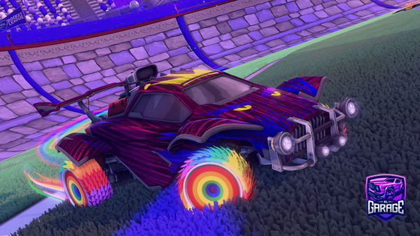 A Rocket League car design from MatthewR4V3