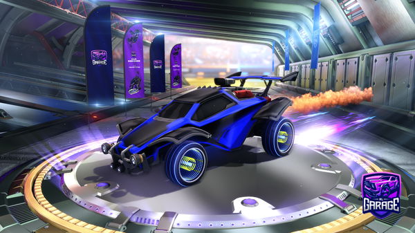 A Rocket League car design from cfeds