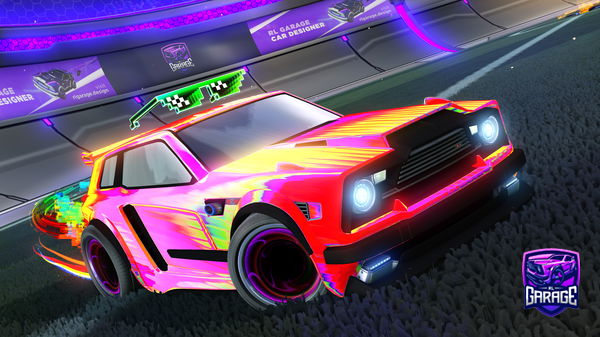 A Rocket League car design from JDMSakura