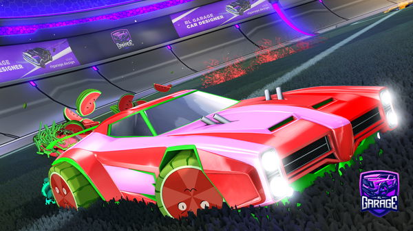 A Rocket League car design from dodogamer2124