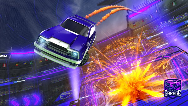 A Rocket League car design from nandxwz__