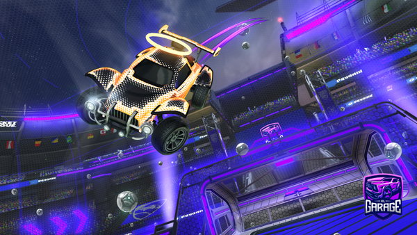 A Rocket League car design from Ricardinhoo