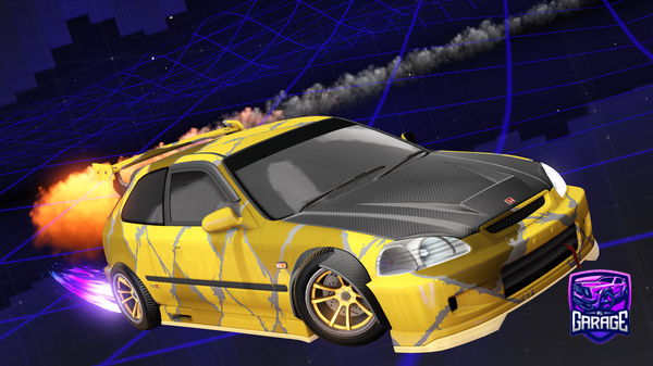 A Rocket League car design from THENorseHORSE