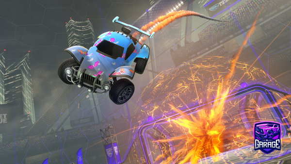 A Rocket League car design from ivq
