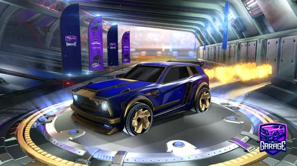 A Rocket League car design from Myran67000