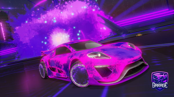A Rocket League car design from Jeremlebg