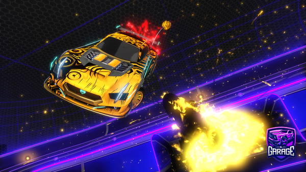 A Rocket League car design from dodone