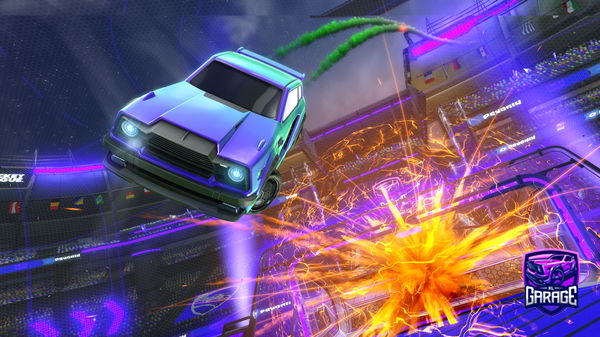 A Rocket League car design from Miselyr