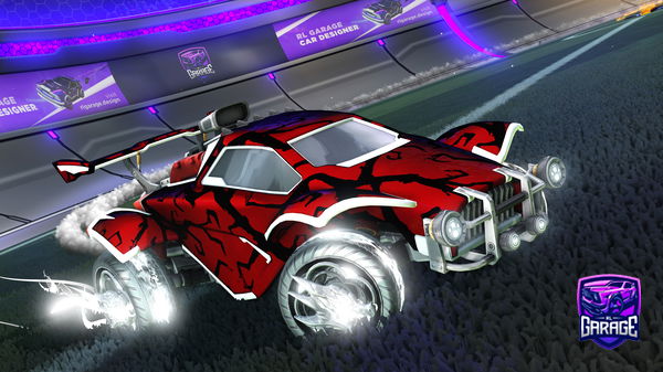 A Rocket League car design from xcheesy