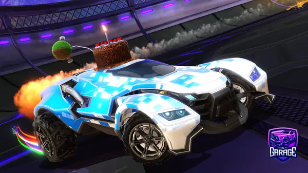 A Rocket League car design from KlakoVR