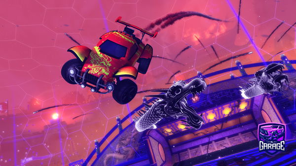 A Rocket League car design from ShpeckyBen