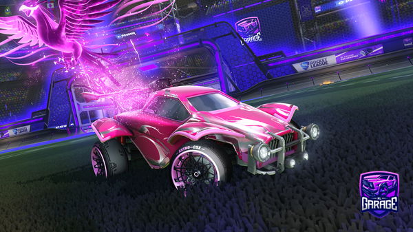 A Rocket League car design from DunYT