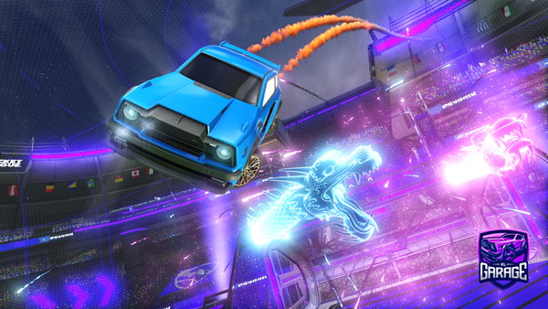 A Rocket League car design from Optikbasique