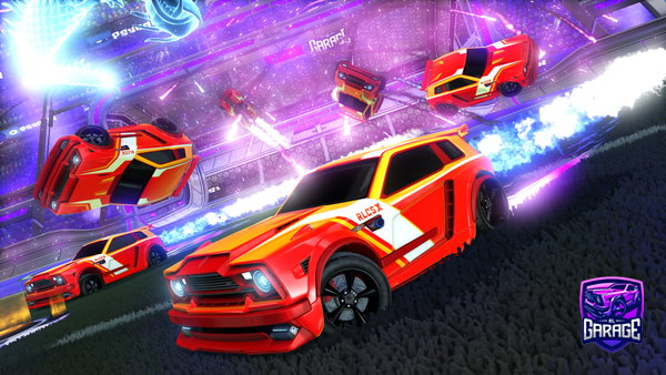 A Rocket League car design from Dn16087