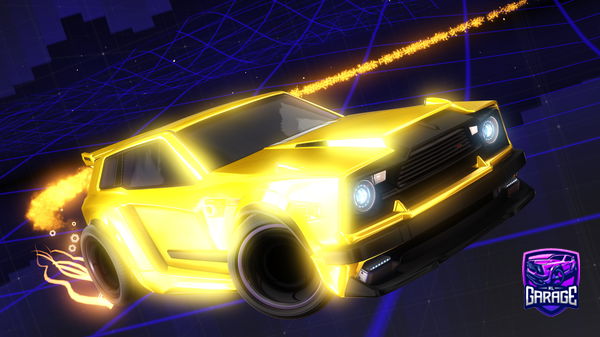 A Rocket League car design from rishyy