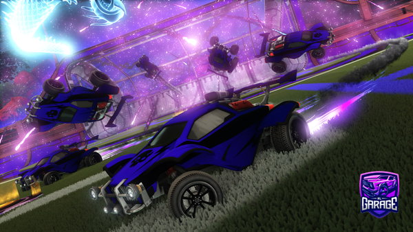 A Rocket League car design from IPA_4nToNyXonps4