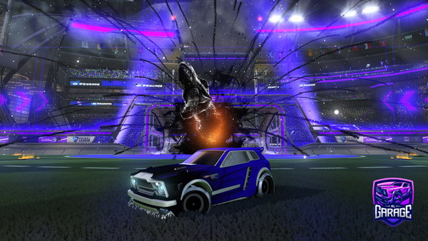 A Rocket League car design from AKZonTop