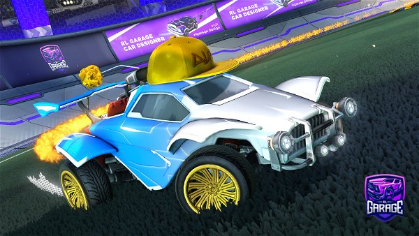 A Rocket League car design from Flyin_Red_Baron
