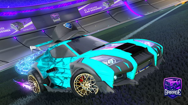 A Rocket League car design from KingSpuddy5040