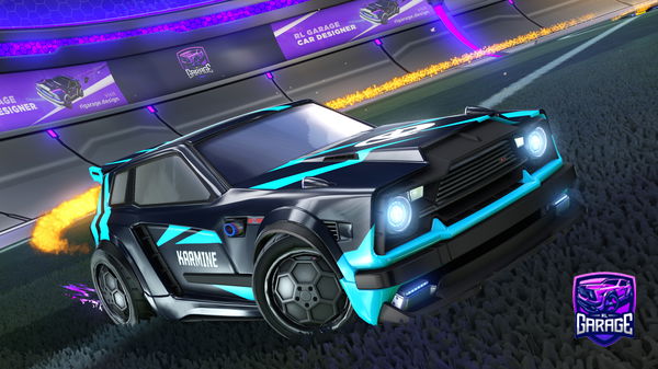 A Rocket League car design from dialeyz_rl