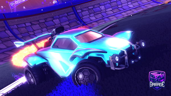 A Rocket League car design from VstarGamer