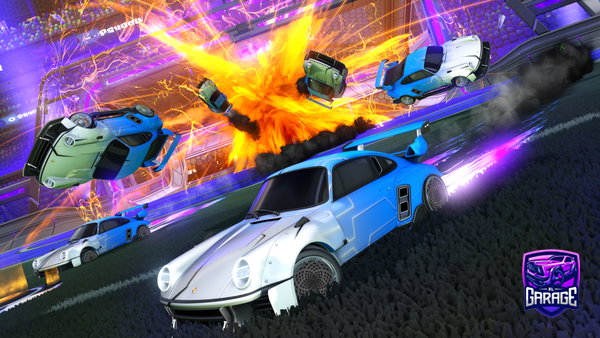 A Rocket League car design from dababypoop
