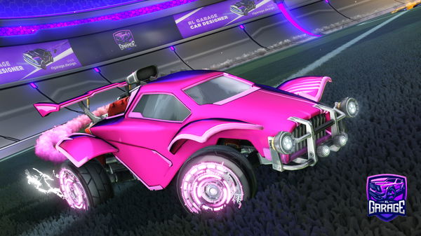 A Rocket League car design from KaitoMomota363