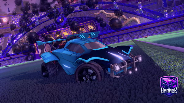 A Rocket League car design from Plasz_