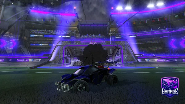 A Rocket League car design from King_Fred