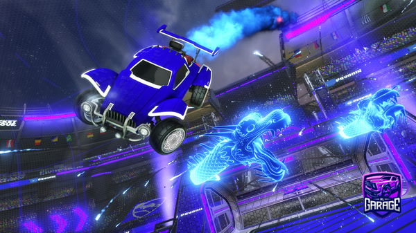 A Rocket League car design from striyden