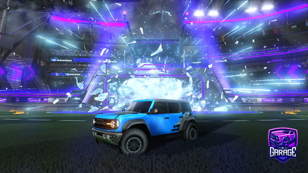 A Rocket League car design from God9834