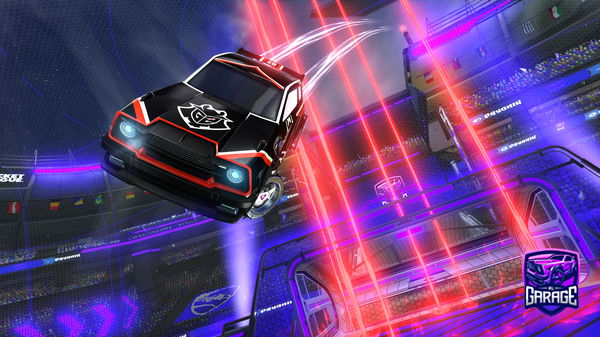 A Rocket League car design from SoccerSunday