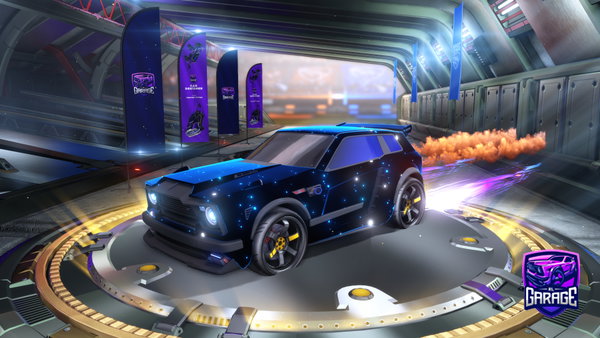 A Rocket League car design from J4R3Dx909