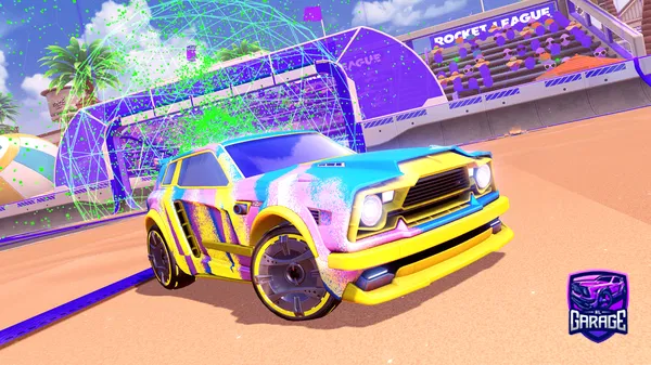 A Rocket League car design from T1MLIN