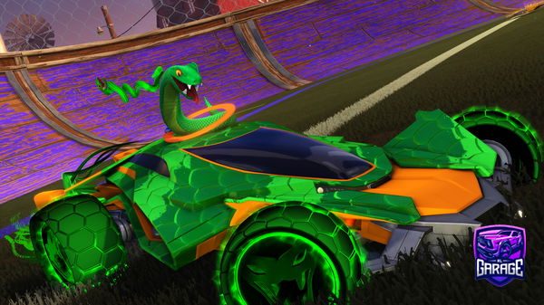 A Rocket League car design from irosario78