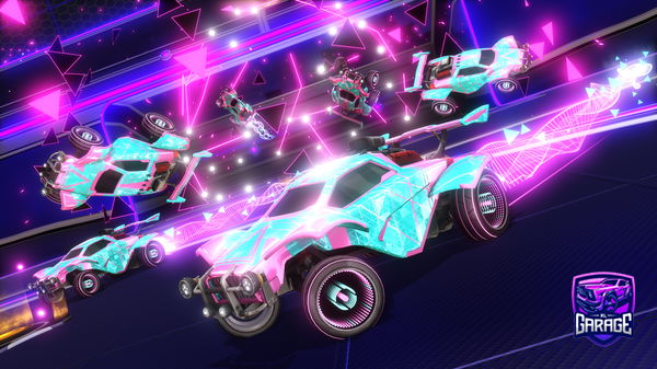 A Rocket League car design from paburo