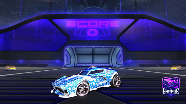 A Rocket League car design from hshw