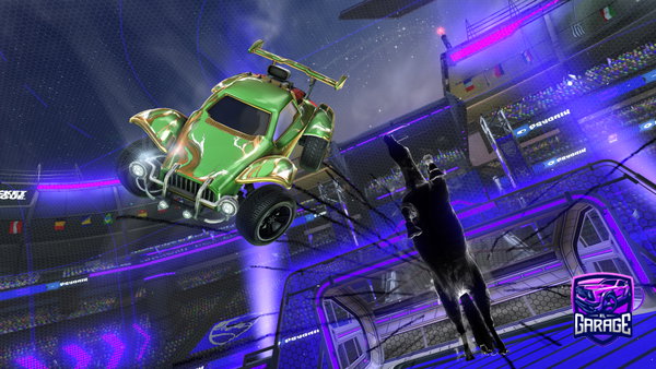 A Rocket League car design from DizZzzy03