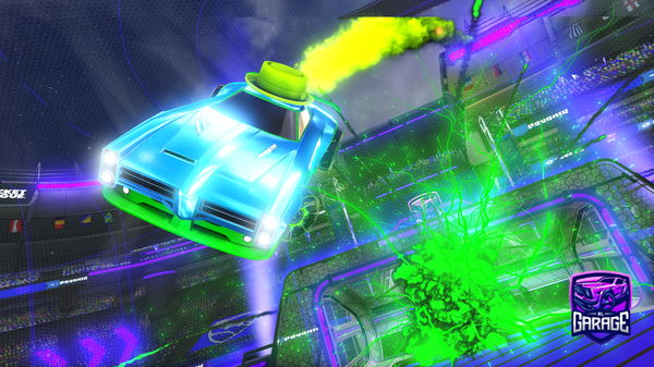 A Rocket League car design from GRZYBEEKK