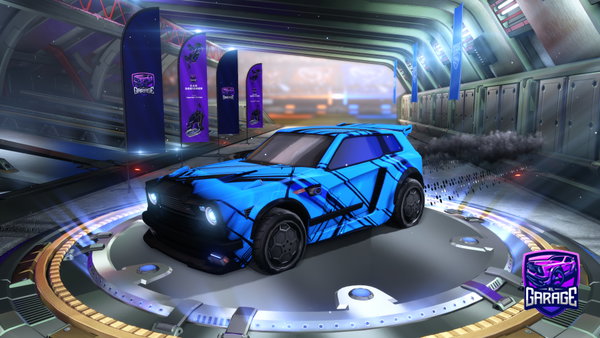 A Rocket League car design from waterGlaciator10