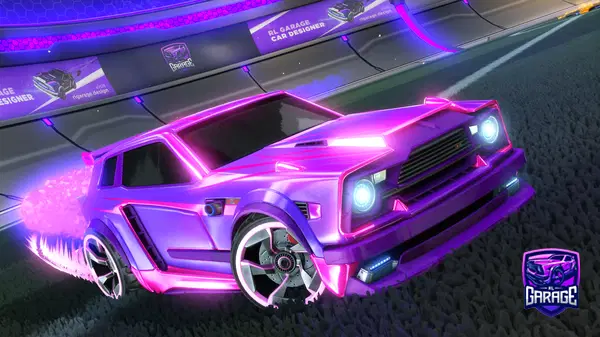 A Rocket League car design from matteler