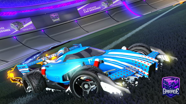 A Rocket League car design from munchy