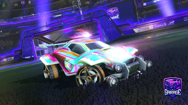 A Rocket League car design from M1Ju