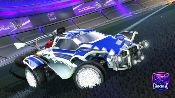 A Rocket League car design from ryanj6863